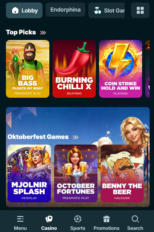 Eurospin Play Casino mobile